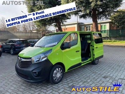 OPEL VIVARO 1.6 CDTI 125CV ** 8 POSTI *2 PORTE LATERALI