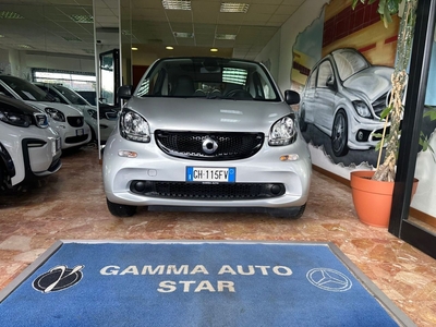 SMART FORTWO 1.0 71CV TWINAMIC PASSION ARGENTO MET PELLE NERA NAVIGATORE C.L.15 OTTIME CONDIZIONI