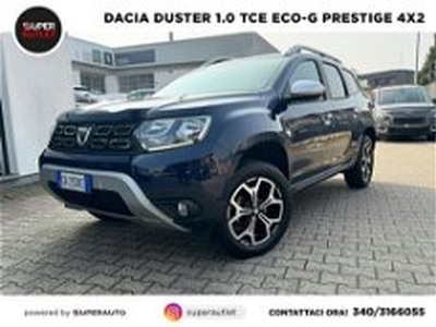 Dacia Duster 1.0 TCe 100 CV ECO-G 4x2 Prestige my 20 del 2021 usata a Vigevano