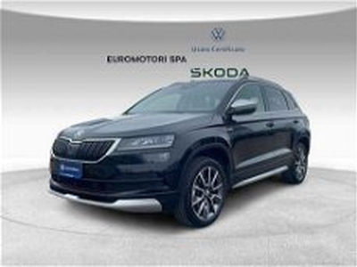 Skoda Karoq 1.5 TSI ACT DSG 4x4 Scout del 2021 usata a Grosseto