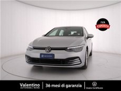 Volkswagen Golf 2.0 TDI SCR Life del 2021 usata a Roma