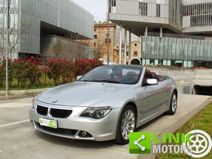 BMW 630 i Cabrio / Automatica / Pelle / GPL Usata