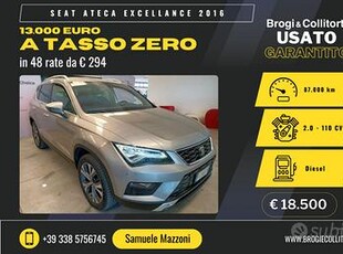 Seat Ateca 2.0 tdi Xcellence 4drive 2.0 tdi e...