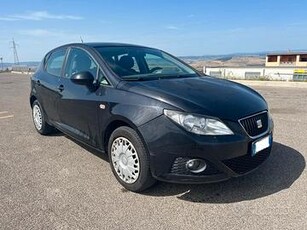 SEAT IBIZA 6J nera 2011 1.2 benzina 70cv 100milakm