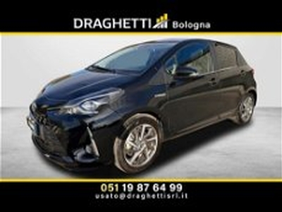 Toyota Yaris 1.5 Hybrid 5 porte Lounge Blue del 2020 usata a Bologna