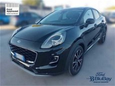 Ford Puma 1.0 EcoBoost Hybrid 125 CV S&S Titanium del 2021 usata a Livorno