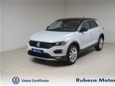 Volkswagen T-Roc 2.0 TDI SCR 150 CV DSG Advanced BlueMotion Technology del 2021 usata a Citta' della Pieve