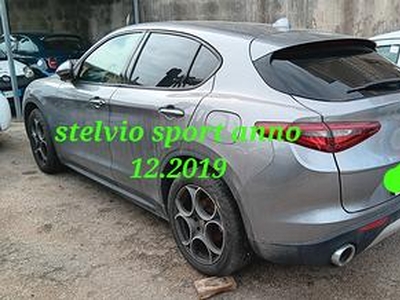 Alfa romeo Stelvio Sport incidentata sinistrata mo