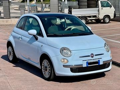 FIAT 500 1.2 benzina-TETTO PANORAMICO-OK NEOPATENT