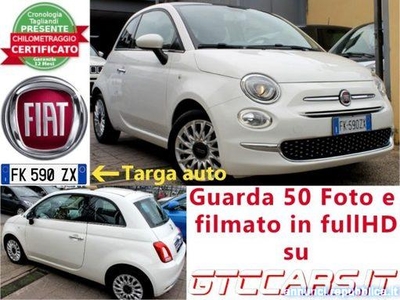 Fiat 500 1.2 Lounge Automatica Pelle UNIPRO IVA DEDUCIBILE Roma