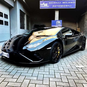 Lamborghini Huracán 5.2 V10 EVO RWD Coupé 2.000KM TOTAL BLACK da Achilli Milano