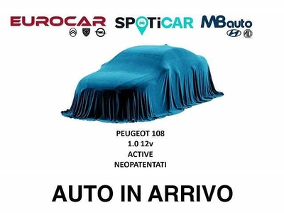 Peugeot 108 1.0 VTi 68 CV 5 porte Active da EUROCAR SRL