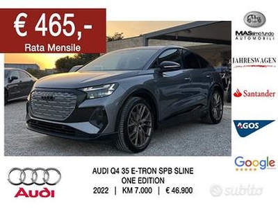 AUDI Q4 Sportback E-Tron - S-Line ''Edition One''