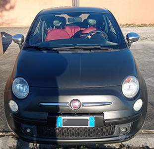 Fiat 500 1.3 Mtj Black Matt