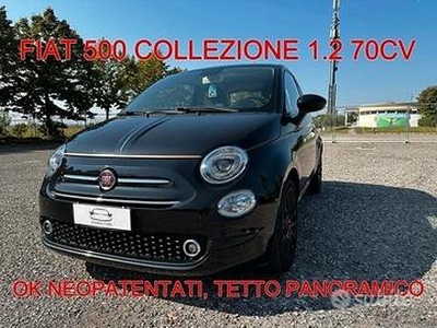 Fiat 500 collezione 1.2 benz ok neopatentati , tet