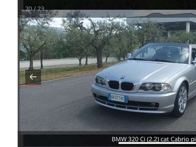 Usato 2001 BMW 320 Cabriolet 2.2 Benzin 170 CV (12.500 €)