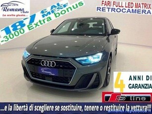 New A1 Sportback 30 TFSI 110CV S line+FARI FULL LED MATRIX