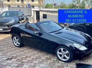 Mercedes slk 200 cabrio pelle rossa A.S.I_permute_