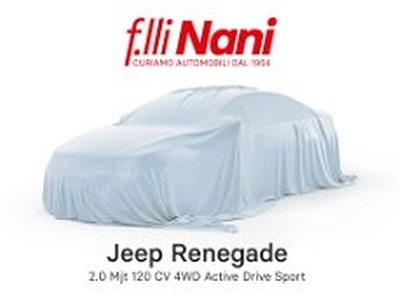 Jeep Renegade 2.0 Mjt 4WD Active Drive Sport del 2016 usata a Massa