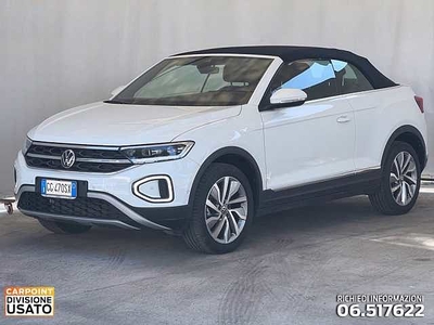 Volkswagen T-Roc Cabriolet T-roc cabriolet 1.0 tsi style da Carpoint .