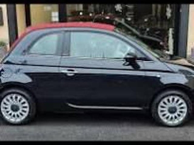 FIAT 500C C 1.2 Lounge NERO CAPOTTA ROSSA