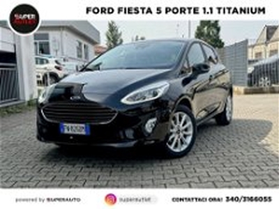 Ford Fiesta 1.1 85 CV 5 porte Titanium del 2017 usata a Vigevano