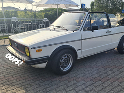 Golf mk1 cabrio