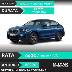 Usato 2024 BMW X4 El 184 CV (663 €)