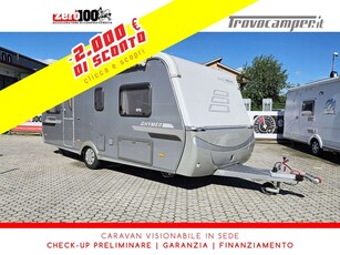 Caravan Roulotte Hymer Eriba Nova EN 540 4 Posti Dinette ferro di cavallo