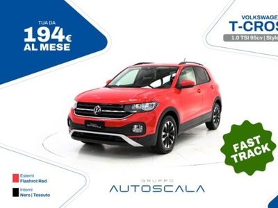 Volkswagen T-Cross 1.0 TSI Style BMT usato