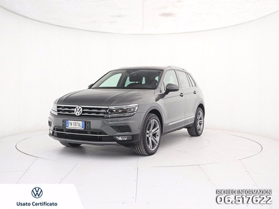 VOLKSWAGEN Tiguan 2.0 tdi advanced 4motion 150cv dsg del 2018