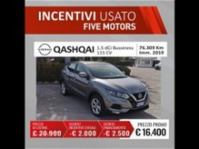 Nissan Qashqai 1.5 dCi 115 CV DCT Business del 2019 usata a Brindisi