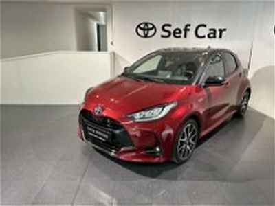 Toyota Yaris 1.5 Hybrid 5 porte Style del 2021 usata a Milano