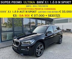 BMW X1 1.8 D AUT M SPORT FULL AZIENDALE