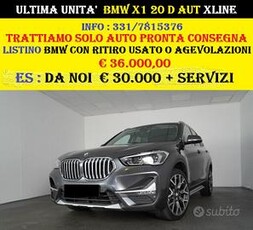 BMW X1 2.0 D AUT XDRIVE XLINE AZIENDALE