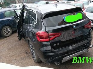 BMW X3 2.0D XDRIVE INCIDENTATA SINISTRATA MONDIALC