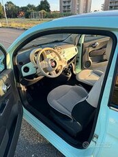 Fiat 500 latte e menta