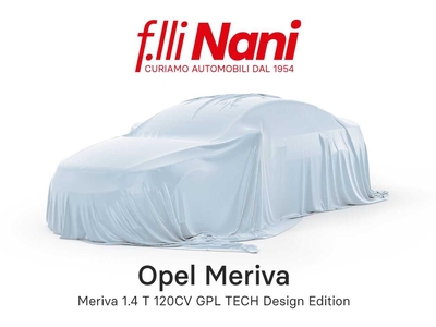 Opel Meriva 1.4 T 120CV GPL TECH Design Edition
