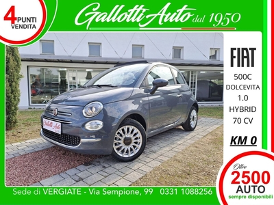 Fiat 500C Cabrio 1.0 Hybrid nuovo