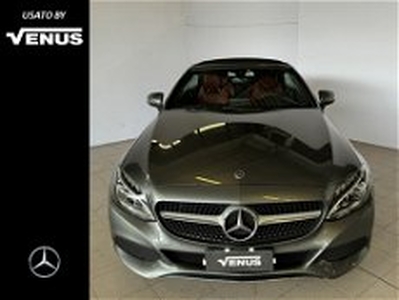 Mercedes-Benz Classe C Cabrio 250 d Automatic Cabrio Sport del 2018 usata a Monza