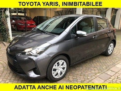 Toyota Yaris 1.0 5p. Neopatentati Euro6 Rosa'