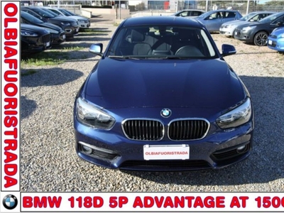 BMW Serie 1 5p. 118d 5p. Advantage usato