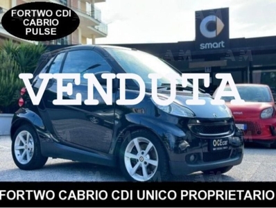 smart Fortwo Cabrio 800 33 kW cabrio pulse cdi usato