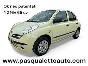 NISSAN Micra OK NEO PAT 1.2 16V 65CV 5 porte Jun