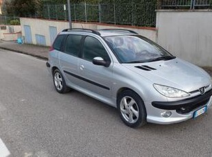 Peugeot 206 sw hdi 56.000km nuova iscr.asi