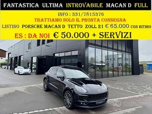 PORSCHE MACAN D ZOLL 21 TETTO TELECAMERA