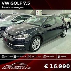 Volkswagen GOLF 1.6 TDI 115 CV 5p. FINANZIABILE