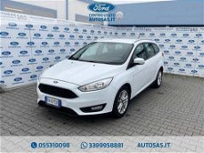 Ford Focus Station Wagon 1.5 TDCi 120 CV Start&Stop SW Business del 2018 usata a Firenze