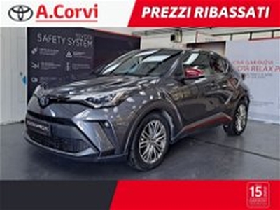 Toyota Toyota C-HR 1.8 hv Lounge fwd e-cvt del 2021 usata a Genzano di Roma