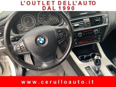 BMW X3 xDrive20d auto. TAGLIANDATA E GARANTITA